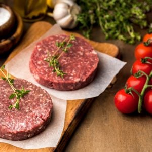 Hamburguesa de buey (2 unidades)